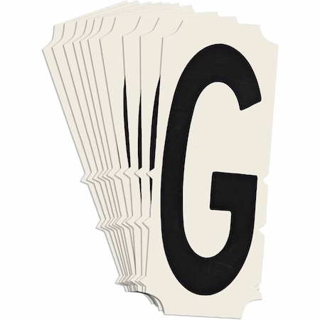 Brady Quik-Align 6450 Series Polyester 2 in Lbl Legend: G Black 10PK 6450P-G